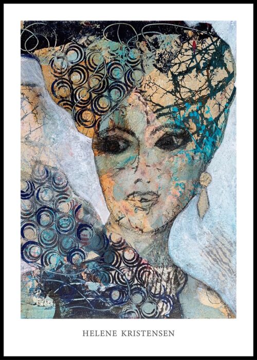 Woman with scarf