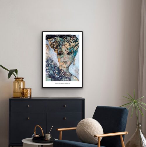 Woman with scarf - Image 2